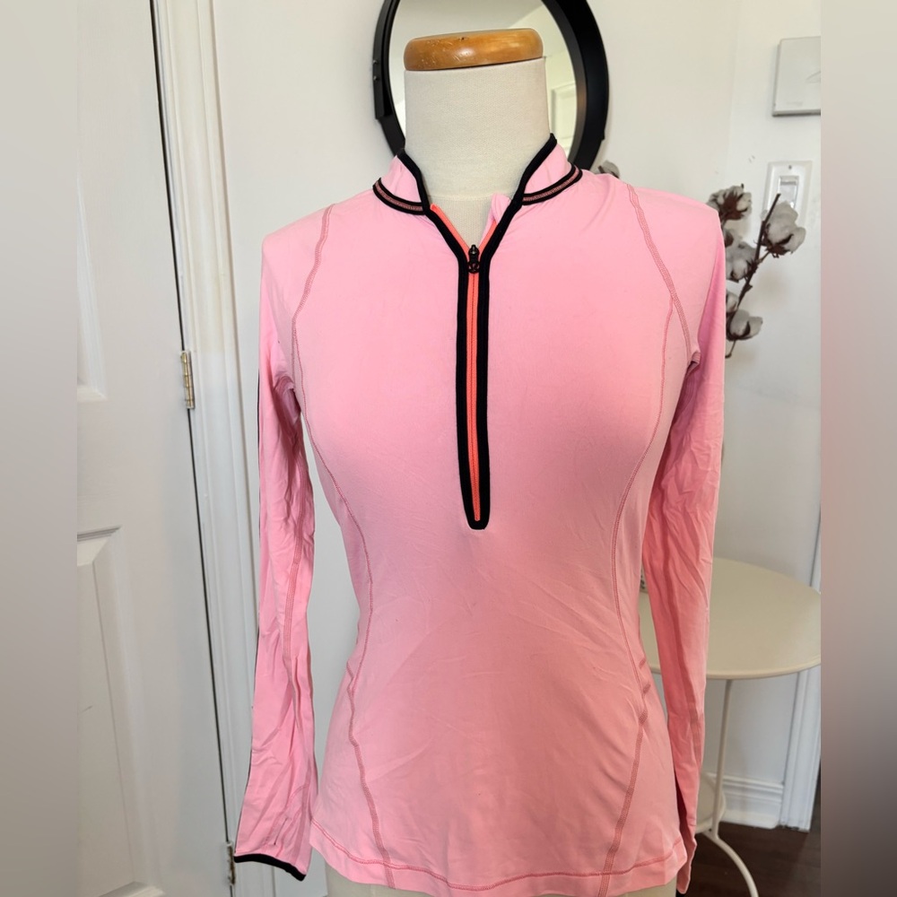 Lululemon Athletica Pink and Black Apparel